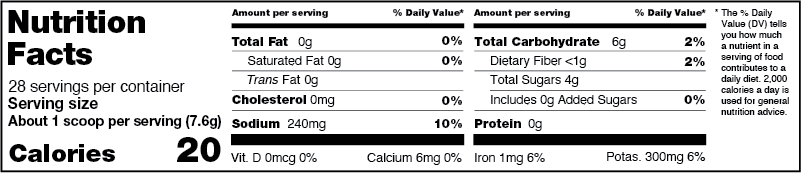 Tropical Punch Bulk Jar Q1 nh